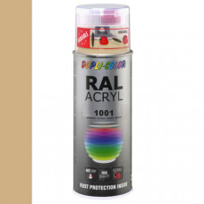 DUPLICOLOR ACRYL RAL 1001 BEIGE HOOGGLANS 400ML DUPLICOLOR ACRYL RAL 1001 BEIGE HOOGGLANS 400ML