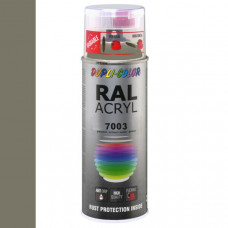 DUPLICOLOR ACRYL RAL 7003 MOSGRIJS HOOGGLANS 400ML DUPLICOLOR ACRYL RAL 7003 MOSGRIJS HOOGGLANS 400ML