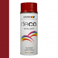 MOTIP SPUITBUS ROBIJN ROOD RAL 3003 HOOGGLANS 400ML