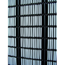 SUN-ARTS DEURGORDIJN NO.409 HULS WIT/ZWART/GRIJS 100X232CM SUN-ARTS DEURGORDIJN NO.409 HULS WIT/ZWART/GRIJS 100X232CM