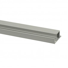HORPROFIEL ALUMINIUM 100CM BLANK GEANODISEERD HORPROFIEL ALUMINIUM 100CM BLANK GEANODISEERD