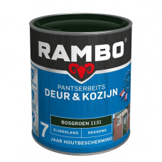 RAMBO BEITS DEUR & KOZIJN ZIJDEGLANS DEKKEND 1131 BOSGROEN 750ML RAMBO BEITS DEUR & KOZIJN ZIJDEGLANS DEKKEND 1131 BOSGROEN 750ML