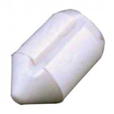 RUBBER DEURBUFFER ROND MET ZIJGROEVEN RUBBER DEURBUFFER ROND MET ZIJGROEVEN