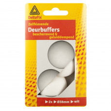 2X DEURBUFFER 38MM WIT 2X DEURBUFFER 38MM WIT