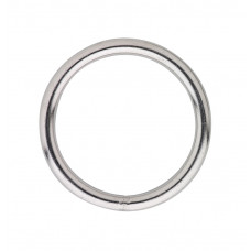 GELASTE RING RVS 6X40MM GELASTE RING RVS 6X40MM