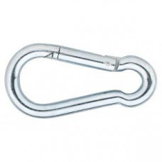 KARABIJNHAAK 120X11MM VERZINKT KARABIJNHAAK 120X11MM VERZINKT