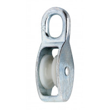 KATROL MET NYLON WIEL 8X30MM VERZINKT KATROL MET NYLON WIEL 8X30MM VERZINKT