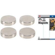 4-DLG MAGNEET SET EXTRA STERK Ø 12MM 4-DLG MAGNEET SET EXTRA STERK Ø 12MM