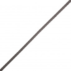 STAALKABEL 3MM (6X7+1T) RVS (ROL=153MTR) STAALKABEL 3MM (6X7+1T) RVS (ROL=153MTR)