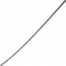 STAALKABEL 6MM (6X7+1T) VERZINKT (ROL=50MTR) STAALKABEL 6MM (6X7+1T) VERZINKT (ROL=50MTR)