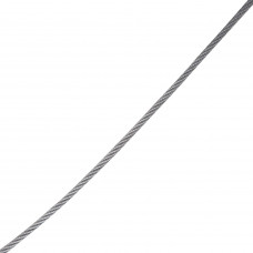 STAALKABEL 5MM (6X7+1T) VERZINKT (ROL=60MTR) STAALKABEL 5MM (6X7+1T) VERZINKT (ROL=60MTR)