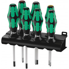 WERA SCHROEVENDRAAIERSET 7-DLG 335/350/367/7 WERA SCHROEVENDRAAIERSET 7-DLG 335/350/367/7