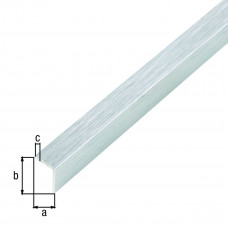 ALUMINIUM HOEK RVS LICHT 1MTR 15X15X1MM ZELFKLEVEND ALUMINIUM HOEK RVS LICHT 1MTR 15X15X1MM ZELFKLEVEND
