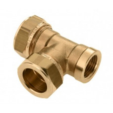 MESSING KNEL VERLOOP T-STUK 15X15MMX1/2BI" MESSING KNEL VERLOOP T-STUK 15X15MMX1/2BI"