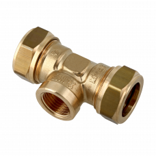MESSING KNEL VERLOOP T-STUK 28X3/4"BIX28MM MESSING KNEL VERLOOP T-STUK 28X3/4"BIX28MM