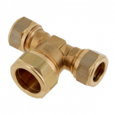 MESSING KNEL VERLOOP T-STUK 22X28X22MM MESSING KNEL VERLOOP T-STUK 22X28X22MM