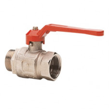 KOGELKRAAN 1/4"BI+BU MESSING/VERCHROOMD KOGELKRAAN 1/4"BI+BU MESSING/VERCHROOMD