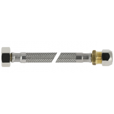 METALEN FLEX. AANSLUITSLANG KIWA 3/8"BI X15MM 35CM METALEN FLEX. AANSLUITSLANG KIWA 3/8"BI X15MM 35CM