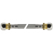 METALEN FLEX. AANSLUITSLANG KIWA 12X10MM 35CM METALEN FLEX. AANSLUITSLANG KIWA 12X10MM 35CM
