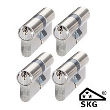 ABUS SET A 4 GLS CILINDER N3 30/30MM SKG*** ABUS SET A 4 GLS CILINDER N3 30/30MM SKG***