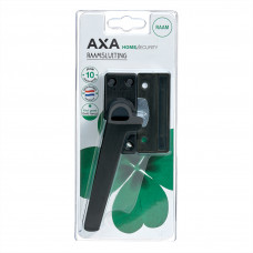 AXA RAAM- SLUITING KNOP M/NOK ZWART LINKS AXA RAAM- SLUITING KNOP M/NOK ZWART LINKS