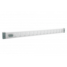 SCHUIFROOSTER ALUMINIUM M/GAAS 370X30MM WIT SCHUIFROOSTER ALUMINIUM M/GAAS 370X30MM WIT