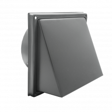 KAPROOSTER + KLEP RVS 150MM ZWART KAPROOSTER + KLEP RVS 150MM ZWART