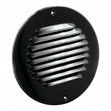 ALUMINIUM SCHOEPENROOSTER ROND 150MM ZWART ALUMINIUM SCHOEPENROOSTER ROND 150MM ZWART