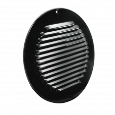 ALUMINIUM SCHOEPENROOSTER ROND 190MM ZWART ALUMINIUM SCHOEPENROOSTER ROND 190MM ZWART