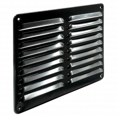 ALUMINIUM SCHOEPENROOSTER 245X195MM ZWART ALUMINIUM SCHOEPENROOSTER 245X195MM ZWART