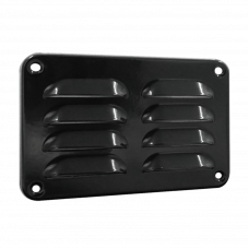 ALUMINIUM SCHOEPENROOSTER 130X90MM ZWART ALUMINIUM SCHOEPENROOSTER 130X90MM ZWART