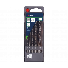 ROTEC HOUT SPIRAALBOOR SET 5-DLG 4-10MM ROTEC HOUT SPIRAALBOOR SET 5-DLG 4-10MM