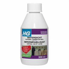 HG WATERDICHT KATOEN, LINNEN, WOL EN GEMENGDE TEXTIELSOORT 300 ML HG WATERDICHT KATOEN, LINNEN, WOL EN GEMENGDE TEXTIELSOORT 300 ML