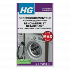 HG ONDERHOUDSMONTEUR VOOR (VAAT)WASMACHINES 2X100ML HG ONDERHOUDSMONTEUR VOOR (VAAT)WASMACHINES 2X100ML