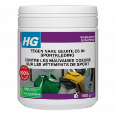 HG WASMIDDEL TOEVOEGING TEGEN NARE GEURTJES SPORTKLEDING 500ML
