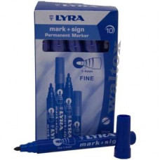 LYRA MERKSTIFT 11-112 PUNT BLAUW LYRA MERKSTIFT 11-112 PUNT BLAUW