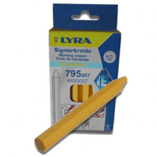 LYRA MERKKRIJT GEEL P/DOZIJN LYRA MERKKRIJT GEEL P/DOZIJN