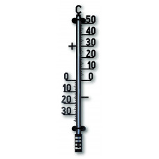 THERMOMETER 42CM ZWART THERMOMETER 42CM ZWART