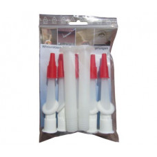 TURBO 2X VERLENGSTUK +5 DRAAIBARE SPUITMOND TURBO 2X VERLENGSTUK +5 DRAAIBARE SPUITMOND