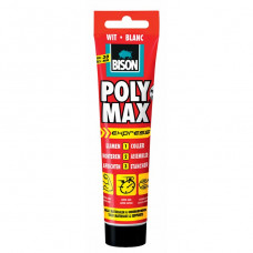 BISON POLY MAX EXPRESS WIT TUBE 165GRAM BISON POLY MAX EXPRESS WIT TUBE 165GRAM