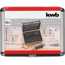 KWB BITSET 92-DELIG IN KOFFER KWB BITSET 92-DELIG IN KOFFER