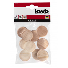 KWB 10X HOUTEN PLUGGEN 35MM KWB 10X HOUTEN PLUGGEN 35MM