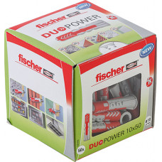 FISCHER DUOPOWER PLUG 10X50 FISCHER DUOPOWER PLUG 10X50