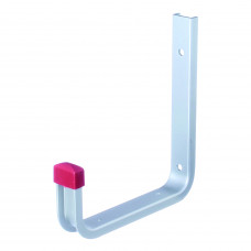 WANDHAAK ALUMINIUM AFGEROND 155X140MM WANDHAAK ALUMINIUM AFGEROND 155X140MM