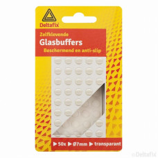 50 STUKS 7MM GLASBUFFER BOL TRANSPARANT 50 STUKS 7MM GLASBUFFER BOL TRANSPARANT