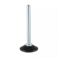 STELVOET ANTISLIP Ø48MM M8X40 ZWART