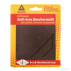 ANTI-KRAS VILT VEL 90X100MM BRUIN ANTI-KRAS VILT VEL 90X100MM BRUIN