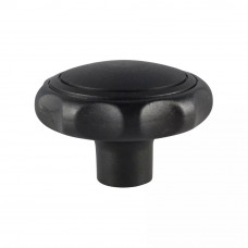 KUNSTSTOF STERKNOP ZWART 40MM MOER M6 KUNSTSTOF STERKNOP ZWART 40MM MOER M6