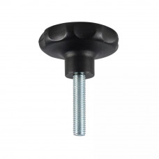 KUNSTSTOF STERKNOP ZWART 50MM M10X36 KUNSTSTOF STERKNOP ZWART 50MM M10X36