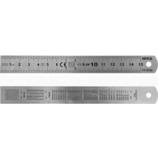 MAATLAT RVS 150 X 19MM MAATLAT RVS 150 X 19MM